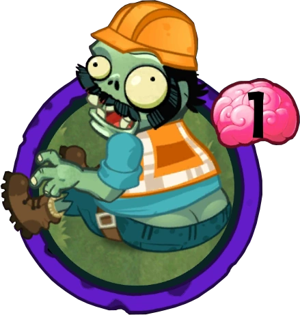Bungee Plumber PvZ Heroes card