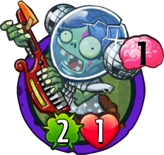 Disco-Naut — Plants vs. Zombies Heroes card