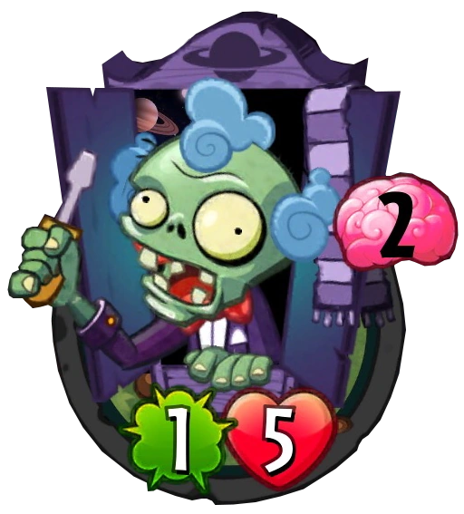 Dr. Spacetime — Plants vs. Zombies Heroes card