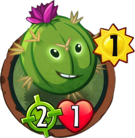 Galacta-Cactus PvZ Heroes card