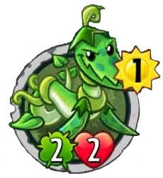 Lima Pleurodon PvZ Heroes card