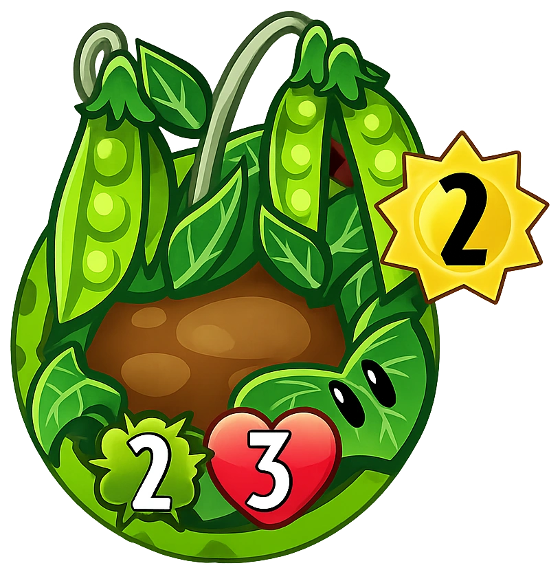 Pea Patch — Plants vs. Zombies Heroes card