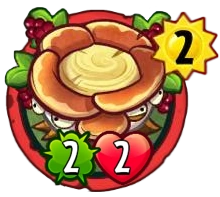 Shelf Mushroom — Plants vs. Zombies Heroes card