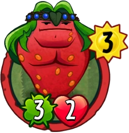Strawberrian — Plants vs. Zombies Heroes card