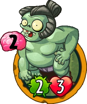 Sumo Wrestler — Plants vs. Zombies Heroes card