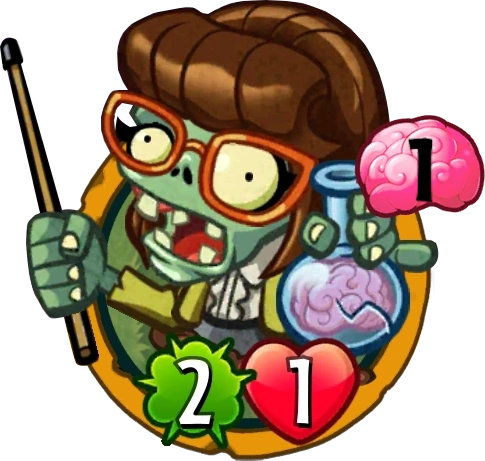 Teacher — Plants vs. Zombies Heroes card